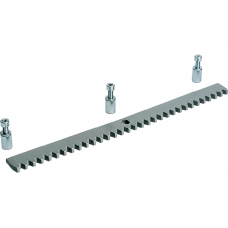 Came Module 4 rack 30 x 8mm galvanised steel with fastening holes Came Module 4 rack 30 x 8mm galvanised steel with fastening holes