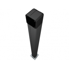 Came Aluminium column for key switch or Keypad (Black) Came Aluminium column for key switch or Keypad (Black)