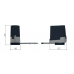 Came FTL Artic Arm Kit 24V for a Pair of Gates up to 2m Came FTL Artic Arm Kit 24V for a Pair of Gates up to 2m