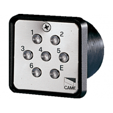 Came Small recess mounted digital keypad Came Small recess mounted digital keypad